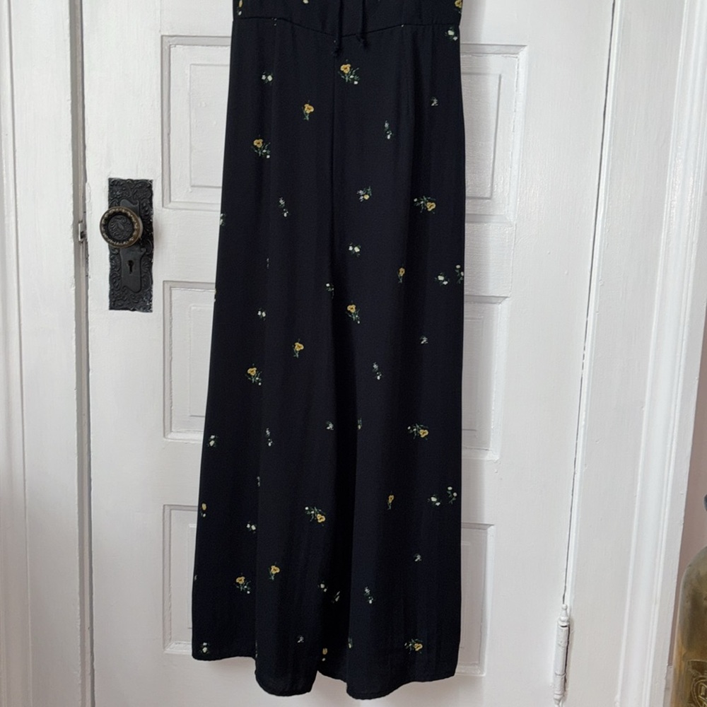 WILD FABLE FLORAL PRINT CROPPED WIDE LEG JUMPSUIT - Picture 5 of 12